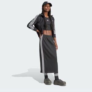 Adidas Black Knit Maxi Skirt